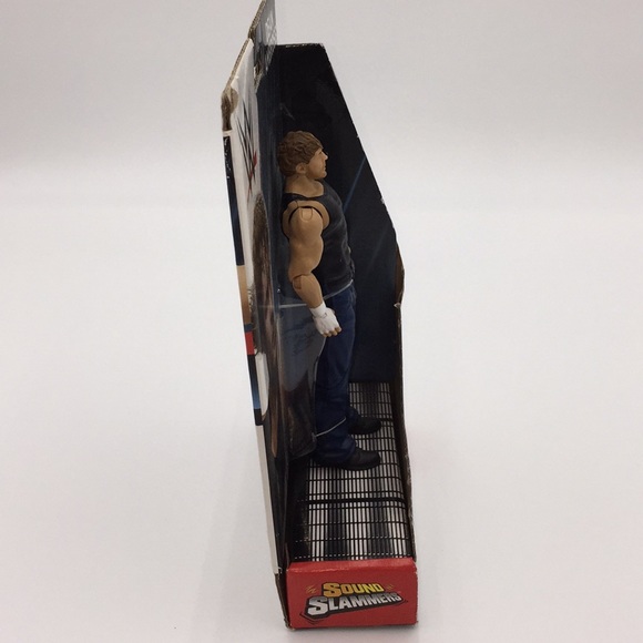 2018 WWE Sound Slammers Dean Ambrose Wrestler Action Figure Battle Sounds - Picture 5 of 13